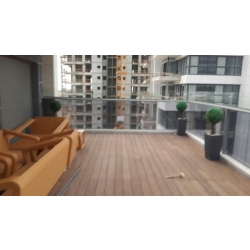 הגבהה מעקה למרפסת penthouse