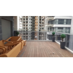 הגבהה מעקה למרפסת penthouse