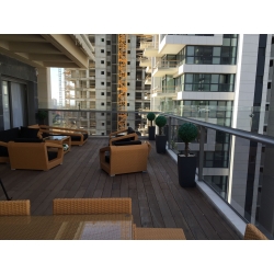 הגבהה מעקה למרפסת penthouse